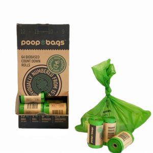 Eco Friendly Pet Supplies Pet Dog Poop <b>Bags</b> Biodegradable <b>Compostable</b> Dog Waste <b>Bags</b> with Dispenser Dog Excrement <b>Bags</b> - Product Image 1