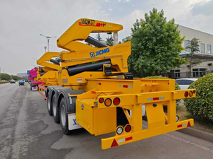 Semirremolque de Acero Fengniao para Contenedores de 20 pies con Grúa Autolevantable, Capacidad de Carga 20-25T - Product Image 4