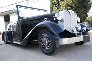 Coche Eléctrico Clásico Vintage Negro de 4 Ruedas de Nueva Energía en Venta - ¡Gran Oferta! - Product Image 3