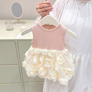 Ensemble jupe et bloomers d'automne pour petites filles d'un an, <span class=keywords><strong>robe</strong></span> en coton unie à manches longues et col rond, deux pièces - Product Image 4