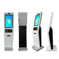 Kiosco de Pedidos de Autoservicio para Restaurantes, Pantalla Táctil, Intel Core I7, Lector de Códigos de Barras, Lector de Tarjetas, Impresora, Escáner, SDK, Sistema de Pago