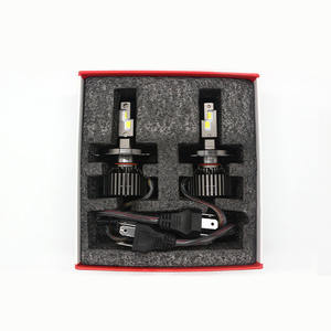 En Stock, faro LED de alta potencia para coche, Bombilla para coche K9 Canbus, blanco, tricolor, H4, H7, H11, HB3, HB4, 9004, 9007 - Product Image 6