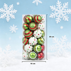 Nuove Decorazioni Natalizie di Lusso Transfrontaliere, Ornamenti Natalizi in Plastica Semi-Lavorati Elettroplaccati, Ciondoli <span class=keywords><strong>per</strong></span> Confezioni Regalo - Product Image 4