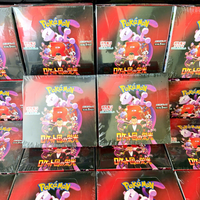Boîte de collection SV10 Rocket Team's Honor Booster Box Édition japonaise, pack d'extension, boîte de présentation, en peluche, pour les 14 ans et plus, carte de collection