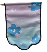 Porte-épingle personnalisé promotionnel Walling Canvas Pennats Rectangle ou Triangle Campagne Bannière en toile vierge ou noire