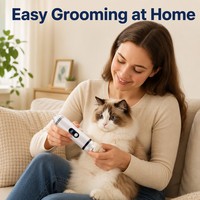 Conception de baffle de sécurité, idéal pour les propriétaires débutants, lime à ongles pour chiens et chats, outil de soin des pattes sûr et indolore