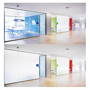 高明定制wifi app控制可调光智能玻璃plc建筑玻璃窗薄膜