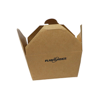 FlashChoice, boîte alimentaire en papier biodégradable la plus vendue, contenants à emporter personnalisés de plusieurs tailles
