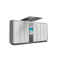 Auto ramasser électronique intelligent personnalisé armoire écran tactile Android Wifi télécommande colis livraison casiers pour Post Express