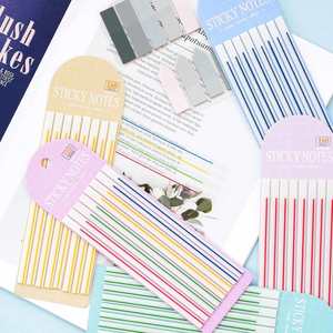 160 <b>clear</b> Highlighter <b>Tapes</b> - <b>clear</b> Sticky Labels, Long and Tall Highlighted Pages Marked Index Labels, Notes on Office Supplies - Product Image 3