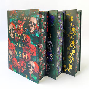 China <span class=keywords><strong>Printing</strong></span> Factory Custom Print Hochwertige Hardcover-Bücher mit gesprühten Kanten, die umwelt freundlich mit Schutz umschlag drucken - Product Image 1