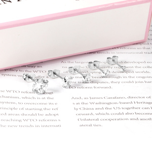 <span class=keywords><strong>Orecchini</strong></span> a bottone in acciaio inossidabile <span class=keywords><strong>personalizzabili</strong></span> per accessori da donna di personalità classica per regali di natale - Product Image 6