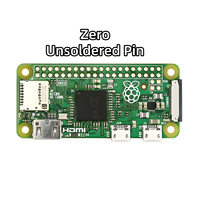Placa de Desarrollo Raspberry Pi Zero W con WiFi, CPU de 1GHz, 512MB de RAM, Compatible con Windows/Linux/Android, 1080P HD