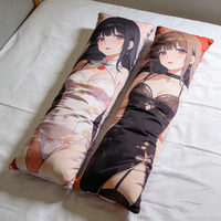 Long oreiller complet pour la décoration intérieure moderne personnalisé oreillers et coussins à impression numérique oreiller long à motif de dessin animé