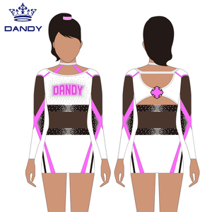 Traje de porristas juvenil personalizado para juegos <span class=keywords><strong>deportivos</strong></span>/uniformes de porristas Scheel Girl - Product Image 5