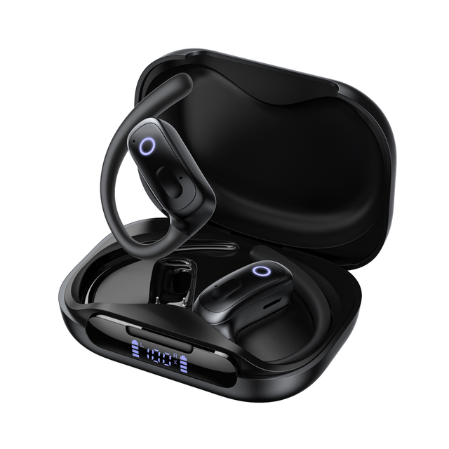Wireless Noise Canceling Bluetooth 6.0 Headphones Phone Bluetooth Wireless Earphone Headset Earhook Earbuds for Gaming Sports