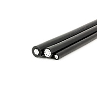 Cable de Alimentación Aéreo Cuádruple de Aluminio XLPE de 1x240mm2, 150mm, 10 Kv, Tamaño de Cable de Servicio