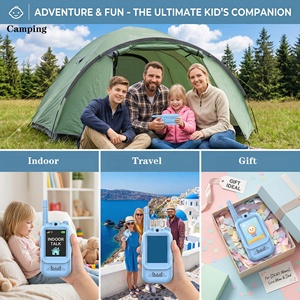 Los Mejores y Más Lindos Walkie Talkies de <span class=keywords><strong>Video</strong></span> para Niños con Forma de Reloj, de Largo Alcance, Recargables, Radio Bidireccional, Mini Juguetes para Exteriores, con Forma de Dibujos Animados, Regalo para Estudiantes - Product Image 6