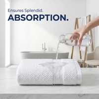 Ensemble de serviettes en coton blanc pour hôtel, spa, salon, restaurant, salle de bain, mains, visage, cuisine, absorbant, doux, vente en gros