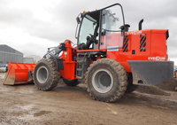 Everun Best seller ER32 3.2ton pale frontali macchine agricole compatte farm benna mini pale ruote