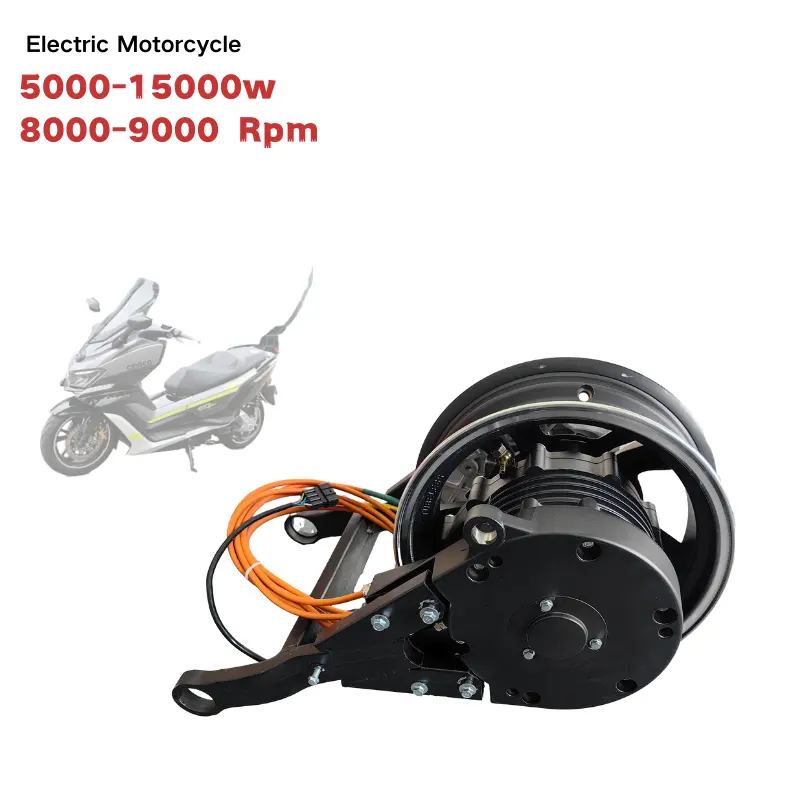 120 km/s 12-17 inç elektrikli yetişkin Scooter Motor yedek parçaları elektrikli Scooter motorları 72v 5000watt fırçasız Dc Scooter Motor