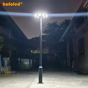 Lampione <span class=keywords><strong>Solare</strong></span> <span class=keywords><strong>LED</strong></span> UFO da Esterno 1500W 2000W <span class=keywords><strong>con</strong></span> <span class=keywords><strong>Pannello</strong></span> <span class=keywords><strong>Solare</strong></span> Integrato, Sensore di Movimento, Accensione dal Tramonto all'Alba, IP65, per Giardino - Product Image 6