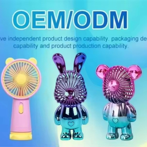 Ventilador de Mano CITICITY Fashion Bear, Mini Ventilador Portátil con Batería de Gran Capacidad, Ventilador Recargable USB de Alta Velocidad para Bodas/Fiestas - Product Image 6