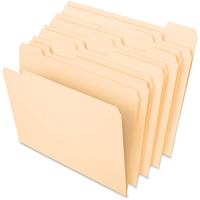 Pochette de classement A4 à couverture rigide en papier manila pour documents et reçus