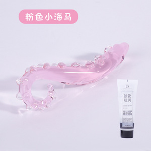 Dildo en verre transparent pour femmes, pénis artificiel en cristal, jouet sexuel pour adultes, sensation de toucher réel, longue durée de vie - Product Image 4
