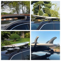 OEM & ODM 2PCS Tapis de Toit 43cm 71cm Universel Auto Soft Barre de Toit de Voiture Kayak Extérieur Barre Transversale de Voiture Bagages Toproof Rack Pad