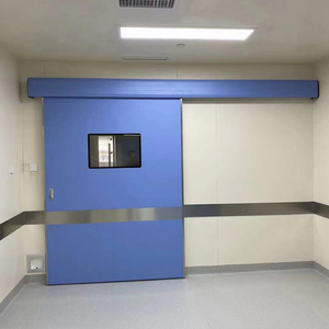 Porte coulissante industrielle en acier à isolation thermique rapide avec isolation acoustique, fonctionnement à grande vitesse, rapide et efficace - Product Image 2