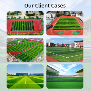 <span class=keywords><strong>Gazon</strong></span> artificiel professionnel résistant aux UV pour terrain de football, 50 mm, durable, vert, 4 m x 25 m, pour terrain de football, stade - Product Image 6