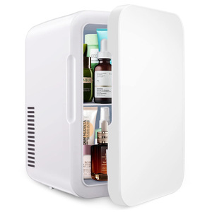 6 Litre Frigo Mini <strong>Table</strong> <strong>Top</strong> Cosmetics Office <strong>Fridge</strong> Make up <strong>Small</strong> Skincare Beauty Refrigerator for Bedroom Portable - Product Image 4