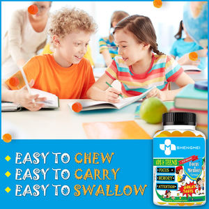 Kaliteli çocuklar düşük fiyat beyin odak güçlendirici Gummies bellek yumuşak şeker çocuk bağışıklık konsantrasyonu ve enerji için - Product Image 5