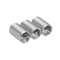 Metric Oval Head 304 Stainless Steel Wire Thread Insert Locking Steel Screw Sleeve Helicoil Inserts