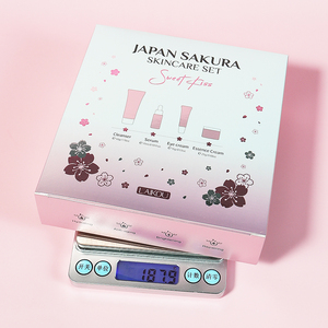 LAIKOU Sakura Skin Care 4Pcs Set Moisturizing Reduce Fine Lines Brighten Cleanser <b>Serum</b> <b>Eye</b> Face Cream - Product Image 3