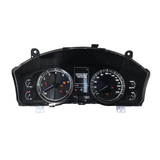 12.3 Inch Digital Cluster for Toyota LC200 2008-2020 Car Odometer Dashboard Instrument Panel Speed Meter LCD Multimedia Player