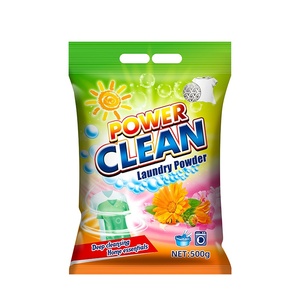 Lessive en poudre Power Clean pour la maison, 1 kg, parfum naturel longue durée, lavage facile, rinçage, élimine les odeurs et les taches jaunes des vêtements - Product Image 6
