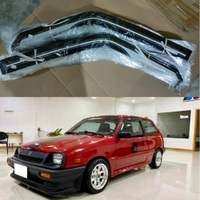 Chine usine vente directe voiture déflecteur porte visières acrylique fenêtre visière avec deux couleurs/noir/fumée OEM disponible