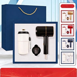 Mug de voyage isotherme + masseur cervical à température constante, compresse chaude, coffret cadeau d'entreprise, logo personnalisé, cadeau promotionnel - Product Image 3