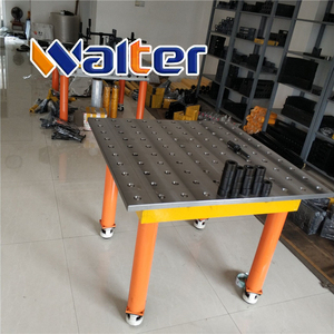 <span class=keywords><strong>Table</strong></span> de soudage professionnelle en acier pour la fabrication métallique, structure interne renforcée en acier <span class=keywords><strong>perforé</strong></span> et pieds rigides en acier - Product Image 3