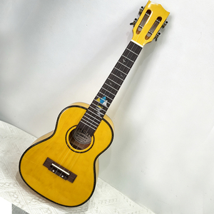 Ukulele en contreplaqué d'érable de 23 pouces, finition brillante, mini-guitare hawaïenne, ensemble d'ukulele - Product Image 4