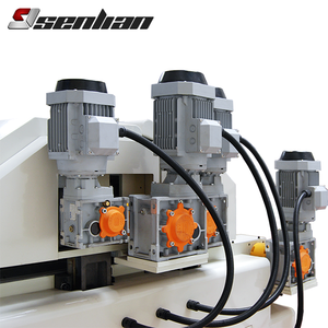 キャビネット、家具、ドア、床、ベニヤ材用のローラーコーティング付き木工用UVパテ充填機 - Product Image 5