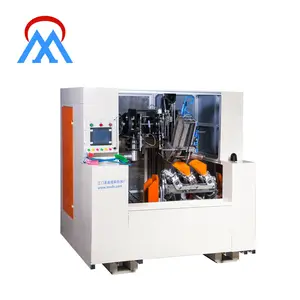 CNC brush drilling and tufting machine with 5 axis 2 drilling and 1 tufting