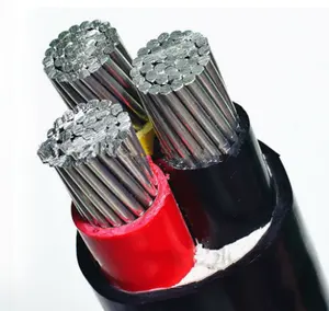 AC 1.1KV DC 1.5KV Electrical Cable Al/PVC/PVC Aluminum AYY Power Cable