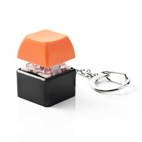 Meilleure Qualité - Porte-clés Testeur de Switch de Clavier Mécanique à 1 Bouton - Soulage le Stress - Porte-clés Anti-stress