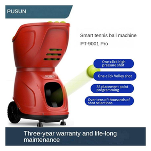 PUSUN PT9001 Machine à balles de tennis automatique professionnelle intelligente portable avec batterie, lanceur de balles, application d'entraînement et télécommande pour le contrôle du <span class=keywords><strong>spin</strong></span> - Product Image 4