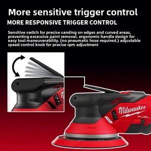 <span class=keywords><strong>Ponceuse</strong></span>/polisseuse orbitale aléatoire M12 FROS50 FUEL 50 mm à vitesse variable - Product Image 5