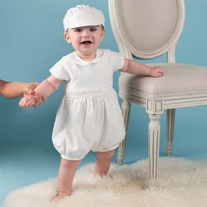 Costume <span class=keywords><strong>de</strong></span> baptême pour bébé garçon, costume <span class=keywords><strong>de</strong></span> baptême pour bébé garçon, couleur blanche, costume <span class=keywords><strong>de</strong></span> cérémonie pour garçon - Product Image 3