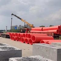 Tuyau PE stable pour le transport de l'eau de circulation des centrales électriques et l'évacuation des eaux usées des parcs industriels